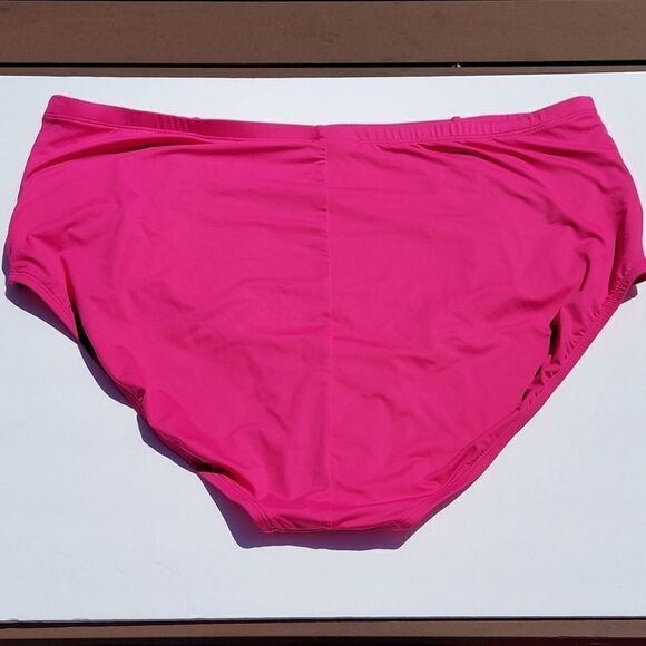 La Blanca Pink Island Goddess High Waist Bottom - Picture 3 of 7